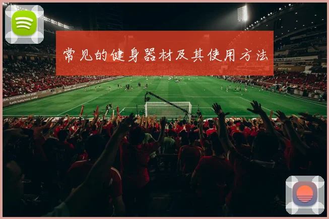 常见的健身器材及其使用方法